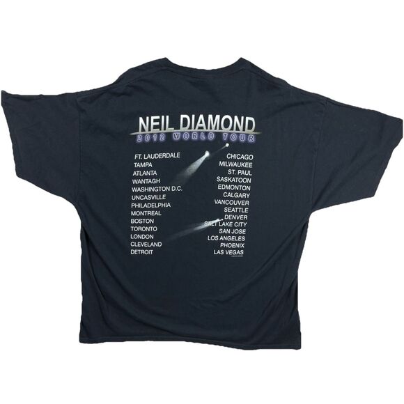 Neil Diamond 2012 World Tour T-Shirt So Good So Good Concert Size 2XL - Picture 4 of 6